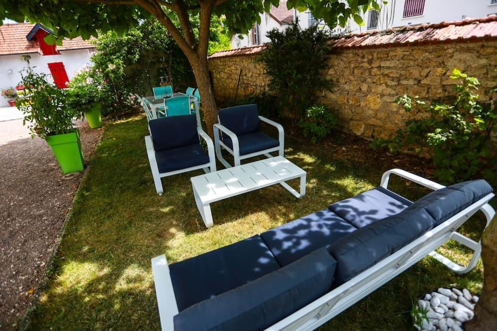 F3 80 M2 Longere Plain Pied Au Centre Auxonne. Villa Buitenkant foto